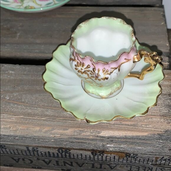Set of vintage mini china pieces - Picture 2 of 7